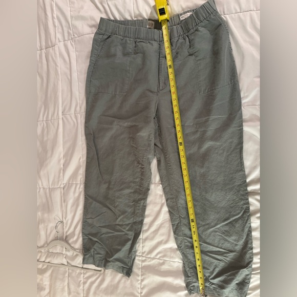 Green linen pants size XXL tall - Picture 2 of 8